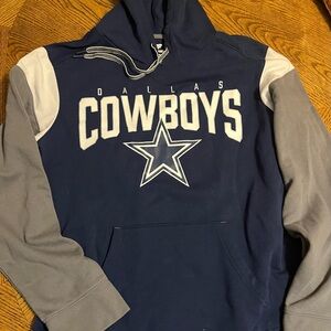 Fanatics Navy and Gray Dallas Cowboys Hoodie